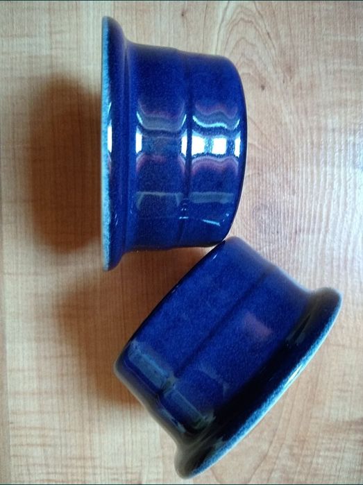 PYREX, 2 dwie małe żaroodporne foremki, muffinki lub creme brulee