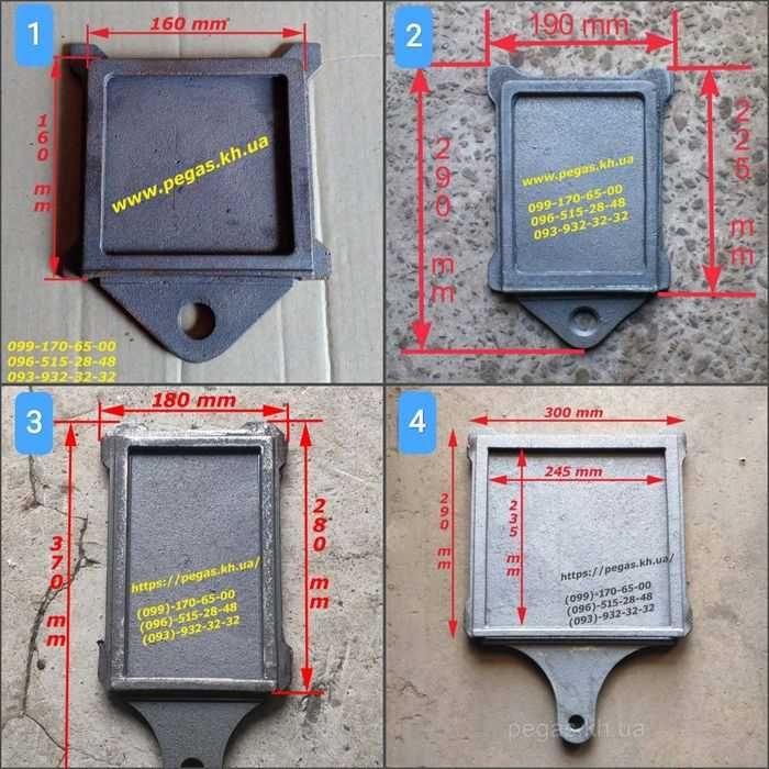 Плита чугунная с кольцами печная грубы, барбекю, печи, мангал, котлы