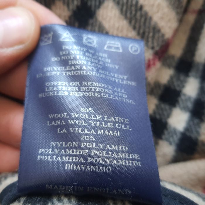 Пальто-дафлкот Burberry London шерсть Л-ХЛ  тренч