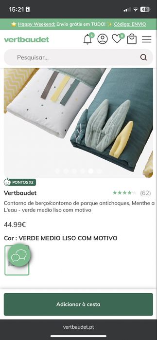 Protetores de berço