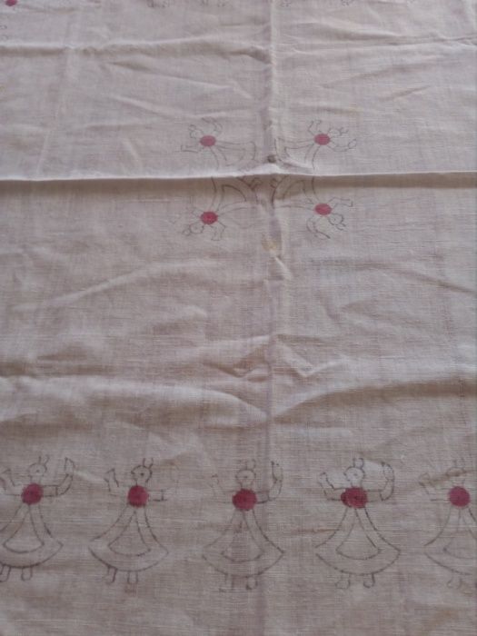 Toalha antiga de linho