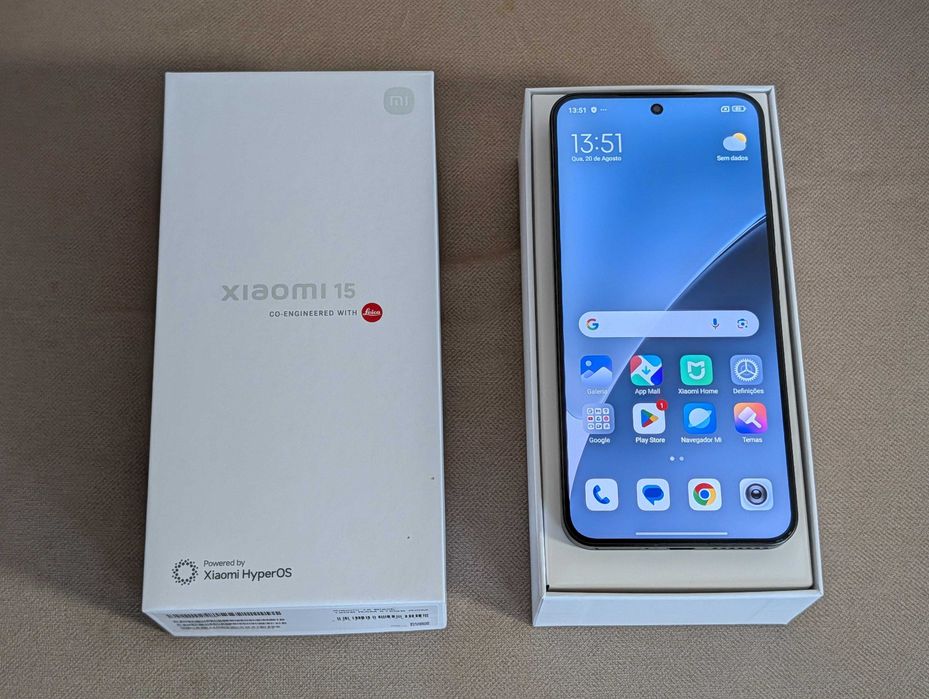 Troco/Vendo - Xiaomi 15, 512GB/12GB, Snapdragon 8 Elite, novo, fatura