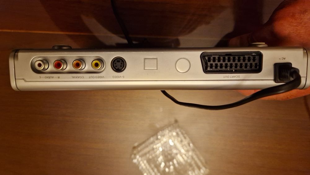 Leitor de video e audio a laser