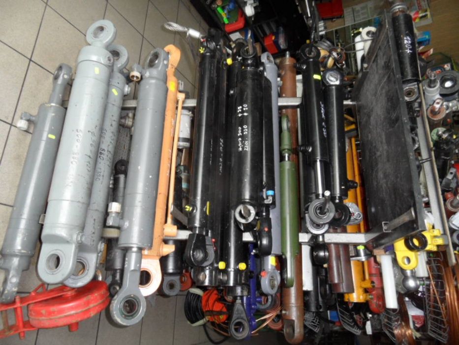 Siłownik hydrauliczny do łuparki rębak prasa podpora