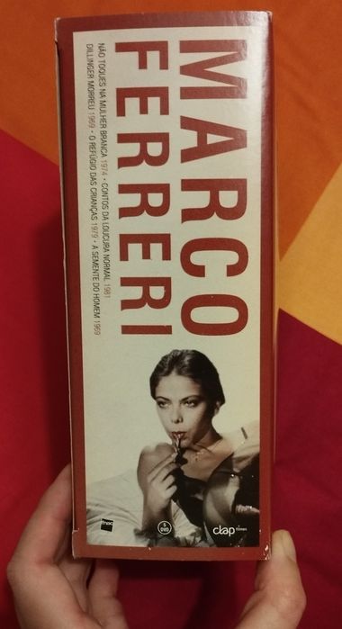 Caixa Colecção Marco Ferreri com 5 DVDs  *NOVO*