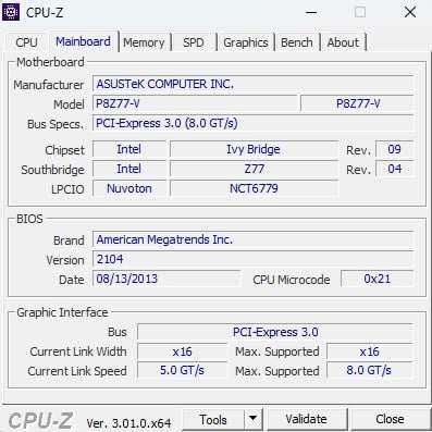 Комплект i5-3570K + 16Гб DDR-3 на P8Z77-V