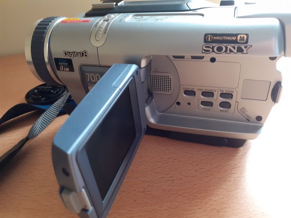 Handycam Sony TRV 230E-Câmara de Video Digital Hi8-