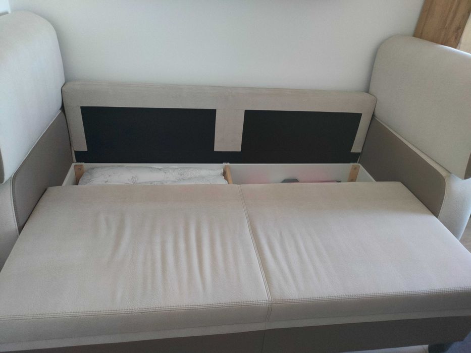 Sofa rozkładana - NESSI (pojemnik na pościel)