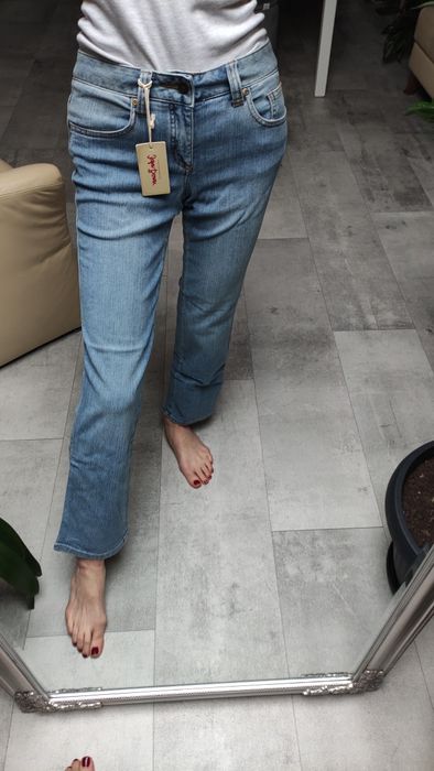 Proste jeansy rozm xs