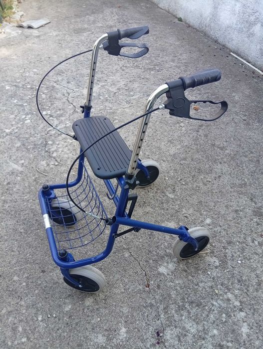 Andarilho com rodas semi novo