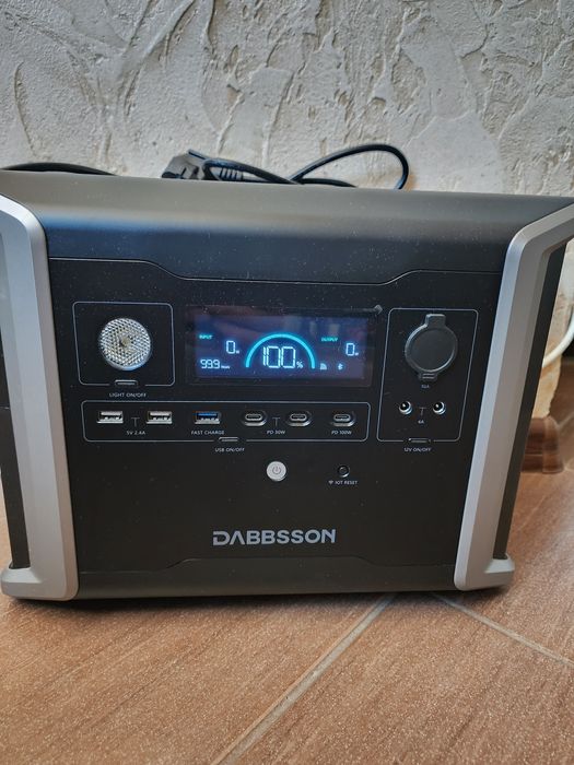 Зарядная станция Dabbsson DBS1300, 1200 Вт, 1330 Вт*ч (электростанция