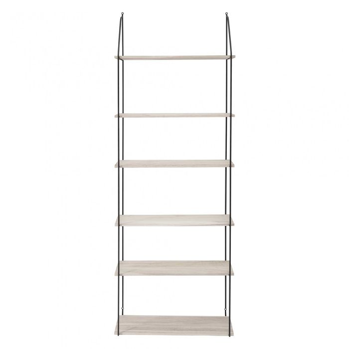 Estante de parede madeira/metal 65x177 – Bloomingville, nova na caixa