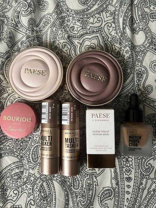 Paese, AA, Rimmel, wibo, bourjois