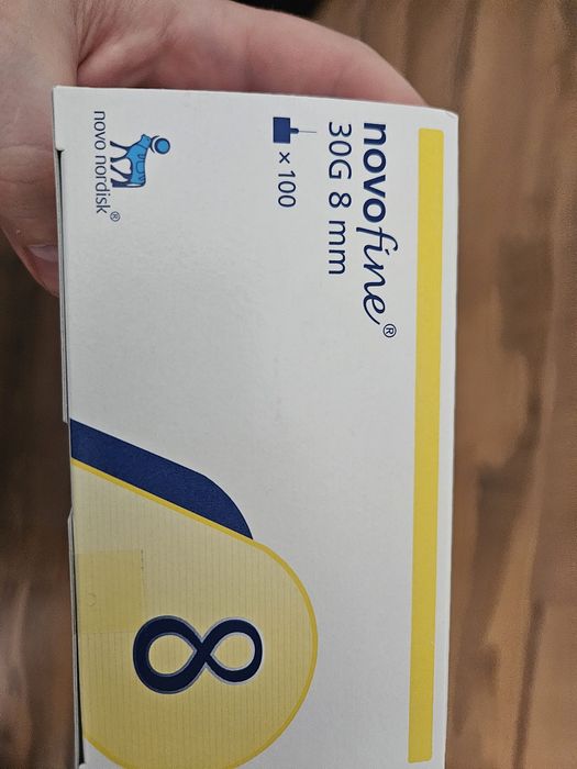 Igły novofine 30g 8mm
