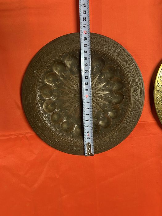 Conjunto de Pratos Marroquinos Decorativos em Metal