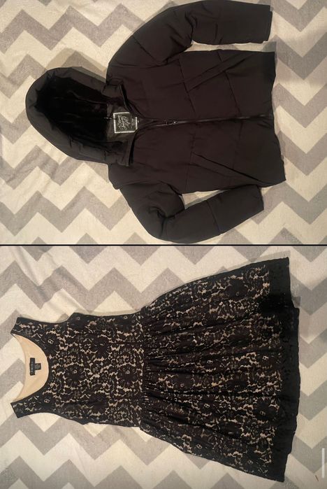 MEGA PAKA UBRAŃ damskich! sukienka bluzka sweter kurtka kamizelka