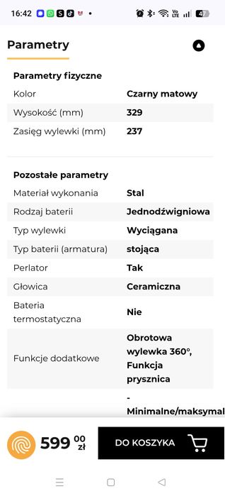 Kernau KWT 33.1 PO Matt Black.