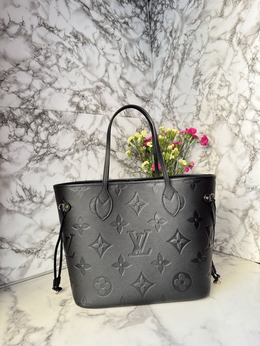 Torebka Neverfull MM Black Leather