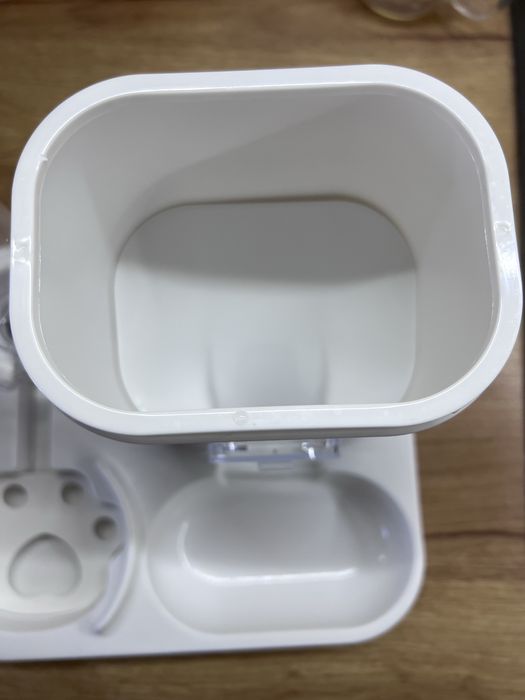 Тарілка для котика, собачки , кормушка, годівничка 2в1