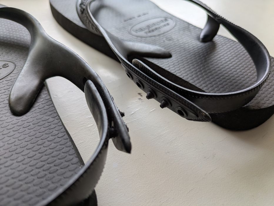 Havaianas trekking pretas como novas| 43-44 EUR 45/6