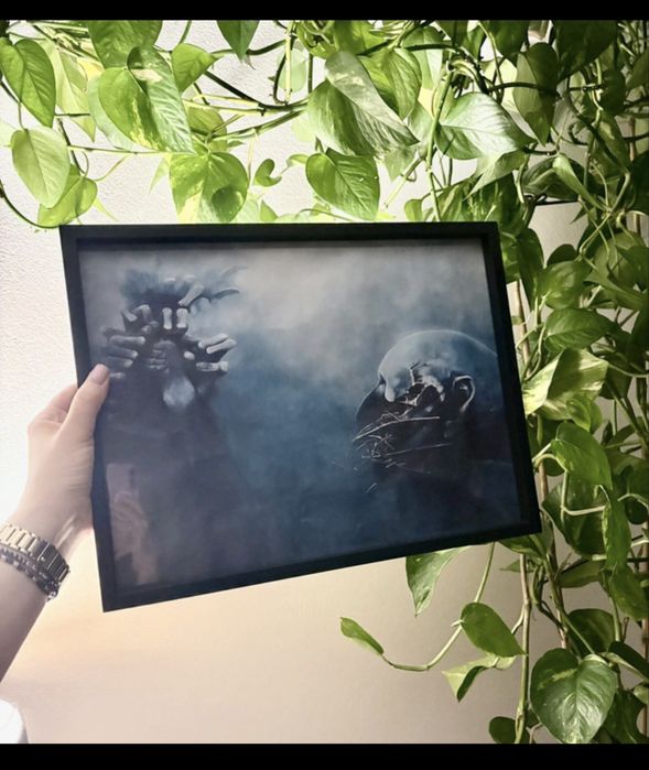 Obraz na płótnie Beksiński replika druk na płótnie