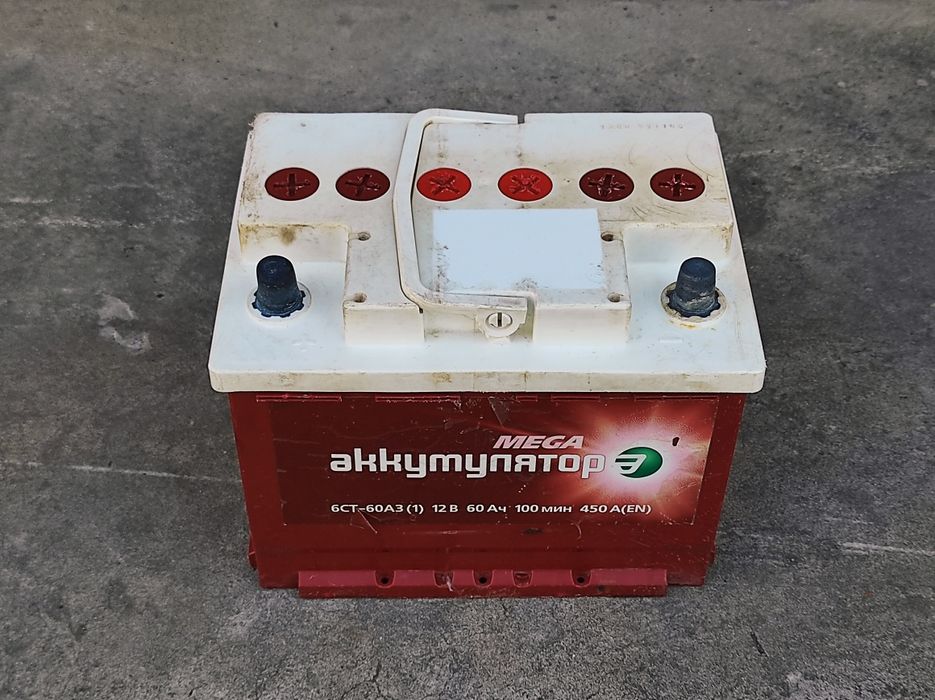 Акумулятор АКБ 12 В 60 Аг Автомобільна батарея