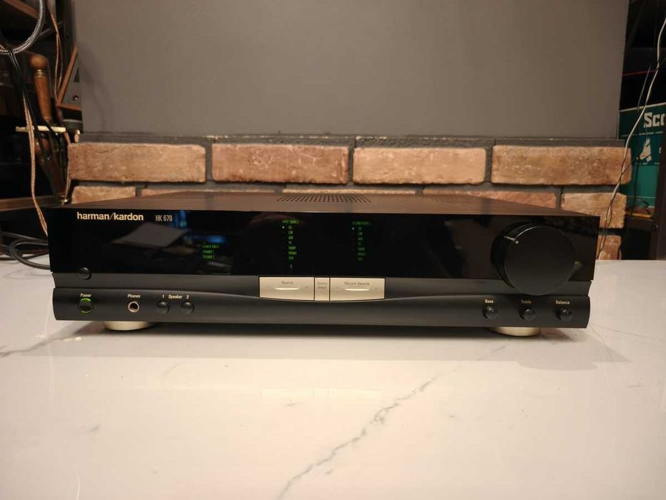 HARMAN KARDON HK 670 ! Potężny wzmacniacz STEREO ! OKAZJA