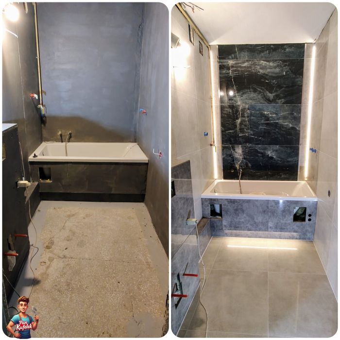 WOLNY TERMIN! Kafelkowanie, glazurnictwo, remont łazienki, projekt!