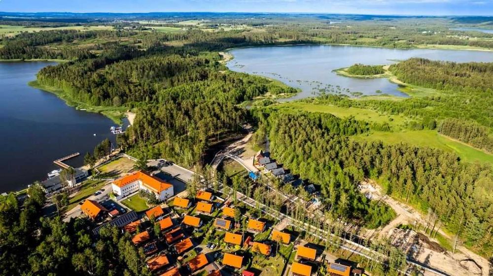 DOM nad jeziorem. Kaszubska Wenecja. 10 osób. Sauna, Balia