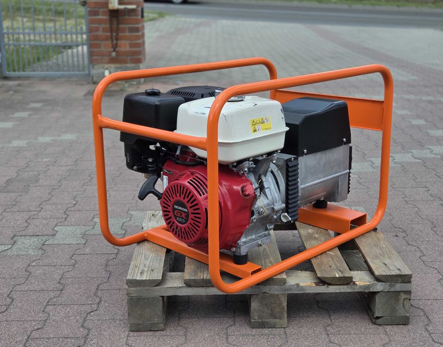 Agregat Prądotwórczy Honda Fogo Pramac 3 Fazy 6kW