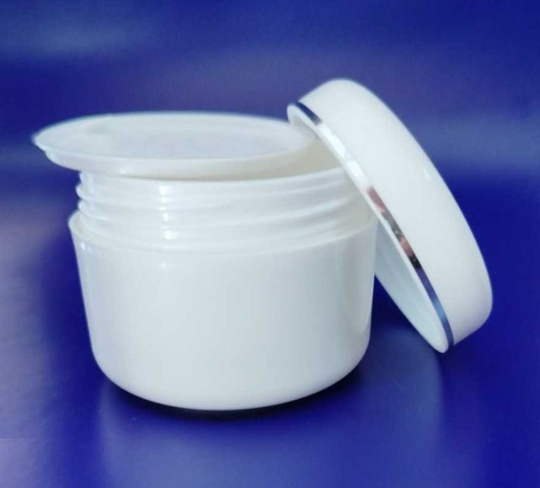 Баночка біла косметична, медична  50мл.