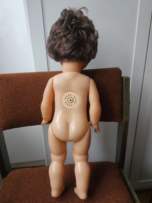 Lalka PRL sprawne oczy