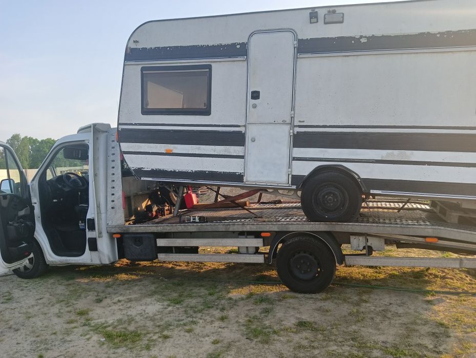 Transport samochodów z Niemiec usługa Laweta