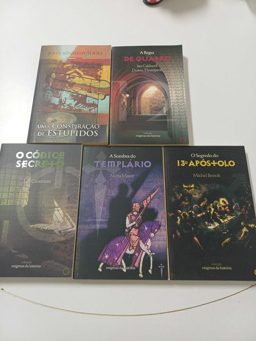 Lote de livros 5 unidades1