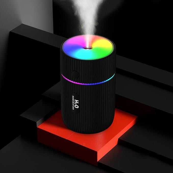 Nawilżacz powietrza usb led rgb dyfuzor zapachowy 220 ml