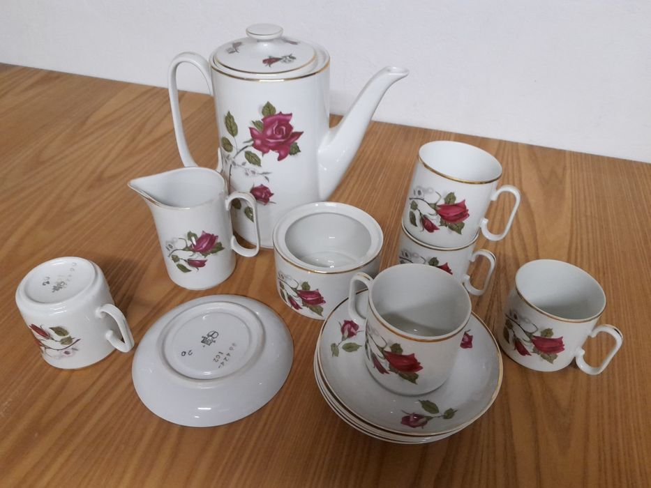 Porcelana PRL Retro polska china