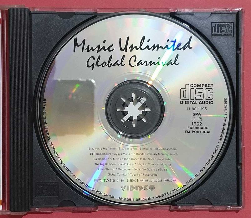 CD - Music Unlimited - Global Carnival