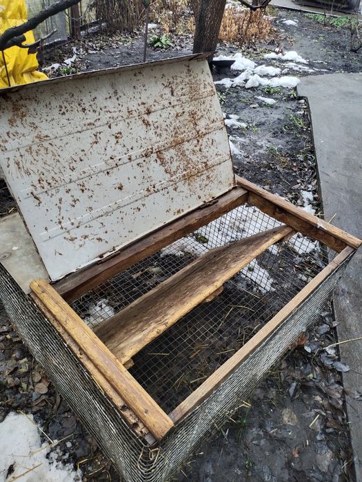 Клітки для кролів, курей, нутрій