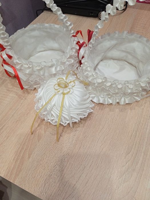 Свадебные корзинки и шкатулка,торг