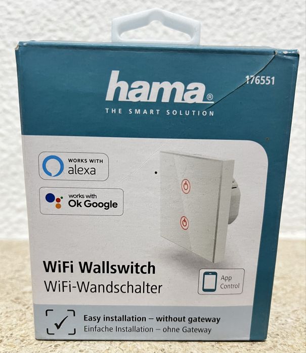 hama WiFi Wall Switch492064399856117760