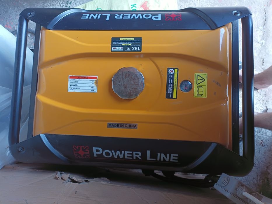Генератор 5,5 кВт Power Line газ бензин