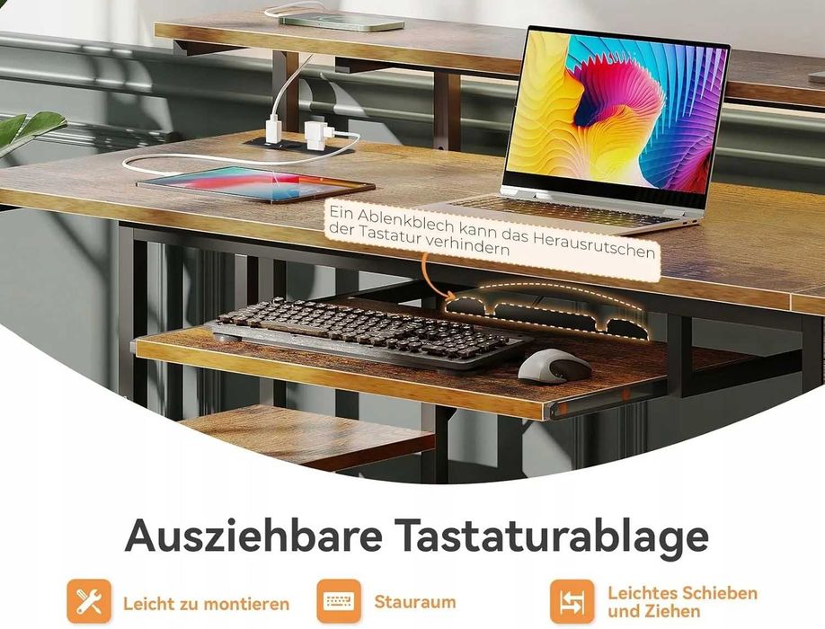 Nowe biurko komputerowe / stół / blat / ODK / 140CM !A3440!
