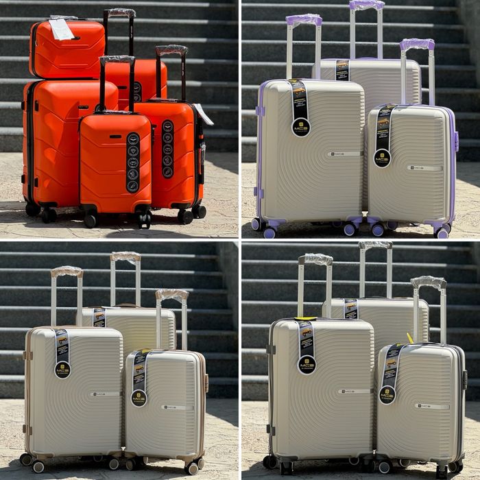 Полипропилен! MCS 366 !Чемодан Турция на колесах,валіза,сумка на колес