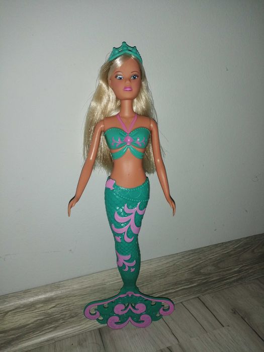 Lalka barbie, syrena, lalki