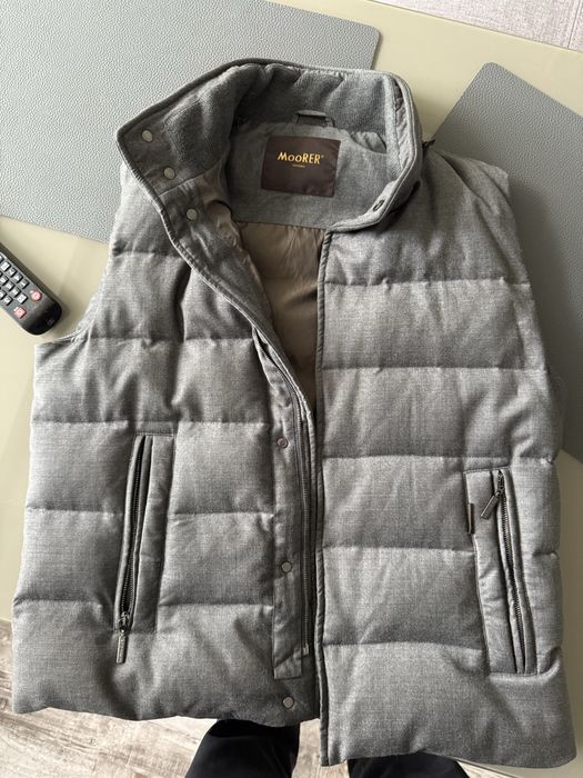 Пуховая безрукавка moorer 52