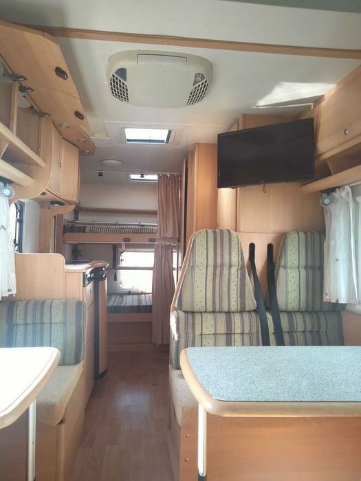 Autocaravana Fiat Ducato 7 metros 6 passageiros