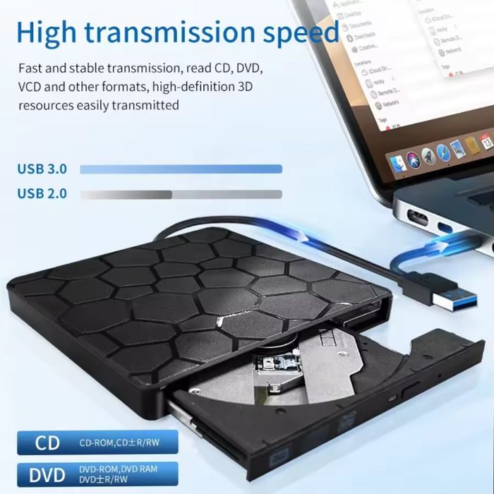 Зовнішній DVD + RW привід