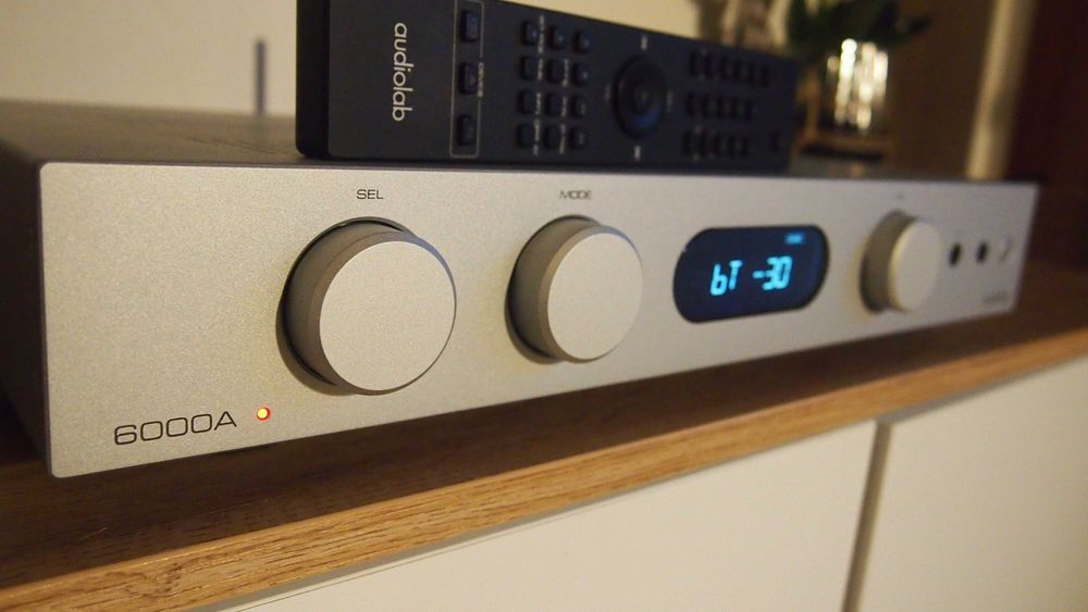 Audiolab 6000a, wzmacniacz stereo, bluetooth