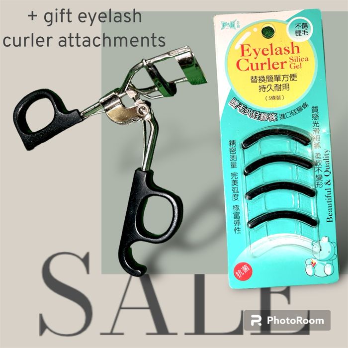 щипчики для вій затискач для завивки керлер з насадками в подарунок