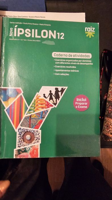 Varios Cadernos atividades 12 ano